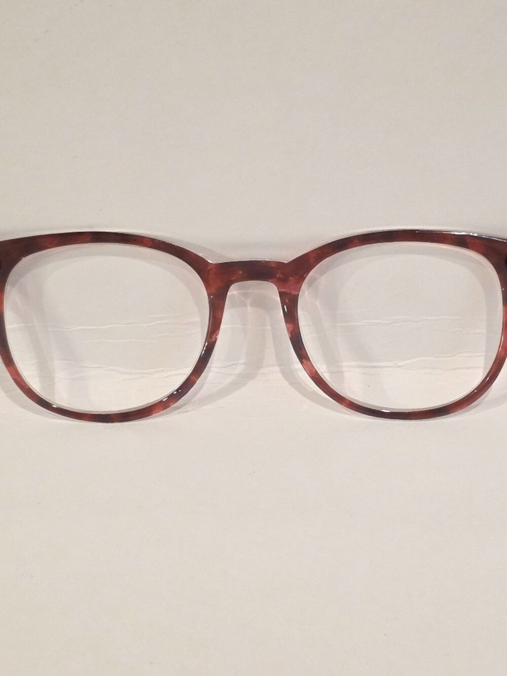Pair Compatible “Reese” Transparent Reddish Brown Tortoise Topper